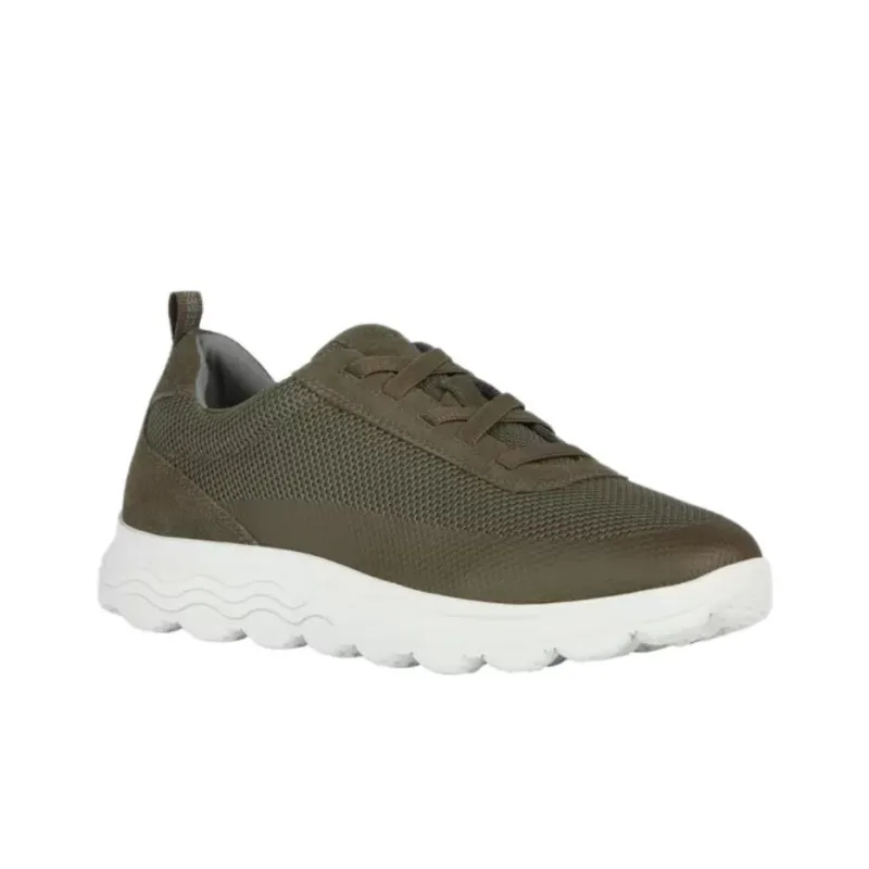 GEOX Spherica Anti-Slip Wear-Resistant Low-Top Casual Shoes Men's Green-1