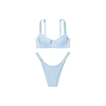 Victoria's Secret Underwear Set Women's Blue Diamond