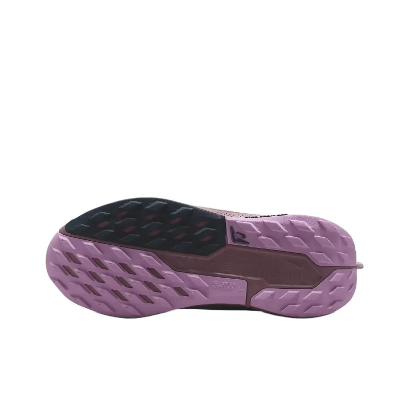 Nike Pegasus Trail 5 Abrasion Resistant Low Top Kids' Running Shoes Plum Red Unisex-5
