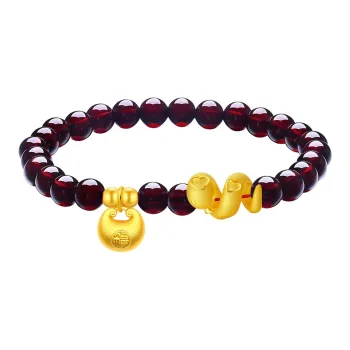 KING SIZE JEWELRY Gold Bracelet Women's