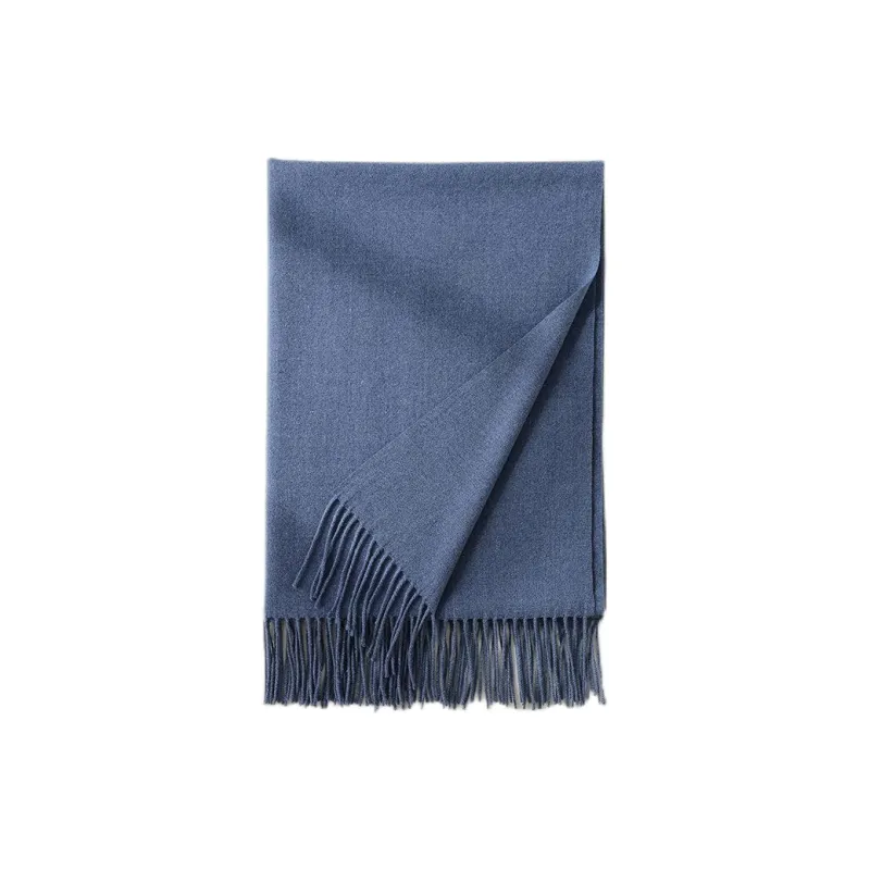 EEEENO Polyester Knit Scarves Unisex-24