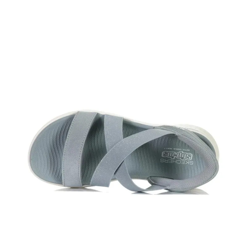 Skechers ON THE GO Beach Sandals Women's Gray-5