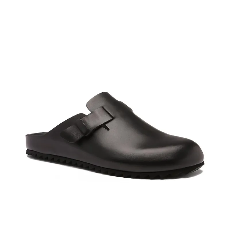 Officine Creative Rubber Sole Slip Resistant Closed Toe Slippers Men's Black-1