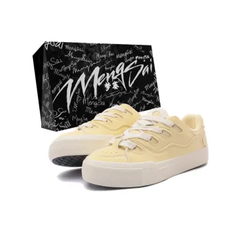 Mengsai Puffy Shoes Low Top Skateboard Shoes Women's