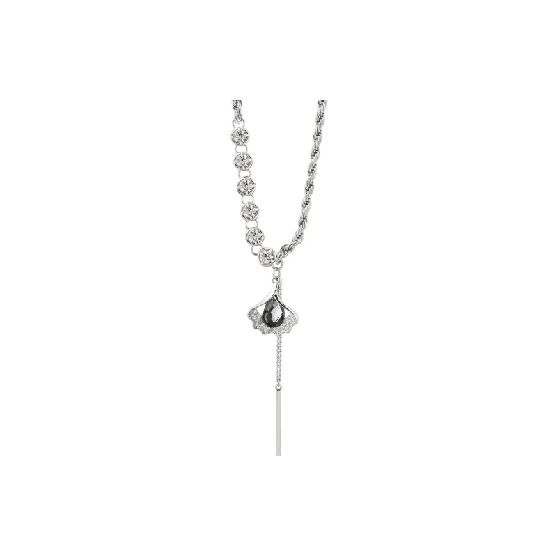 KING OF BLING Titanium Steel, Synthetic Gemstone Necklaces Unisex-0