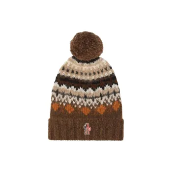 Moncler Logo Embroidered Beanie