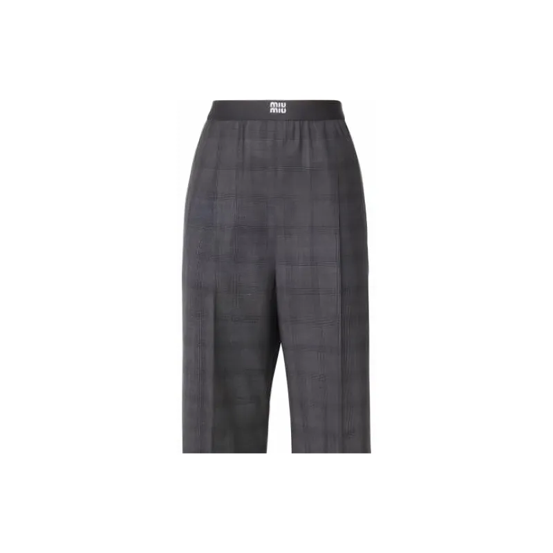 MIU MIU Casual Pants Women's Gray-4
