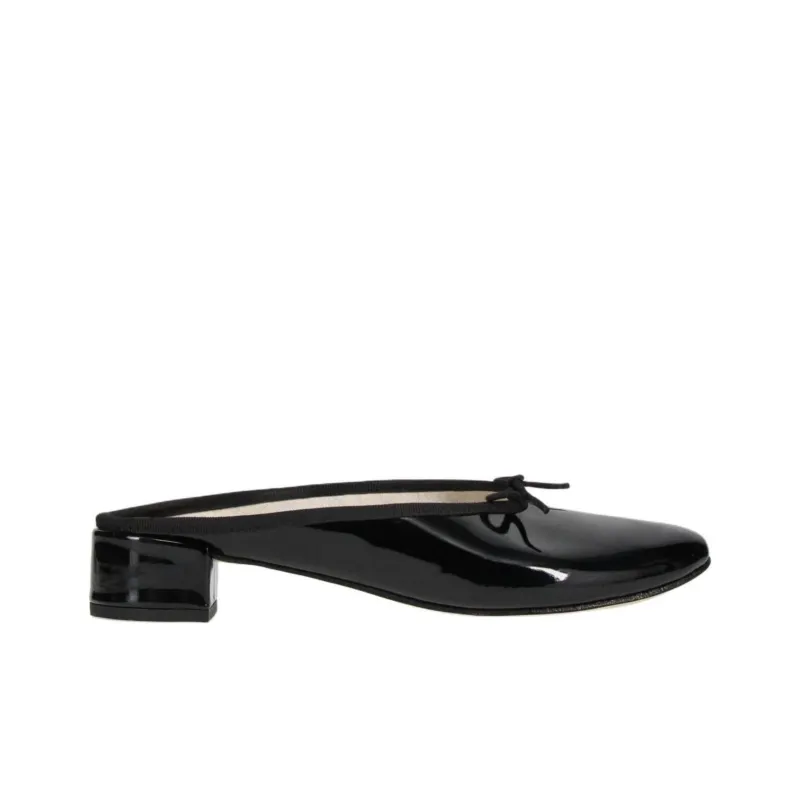 Repetto Camille Slide Slippers Women's Black-1