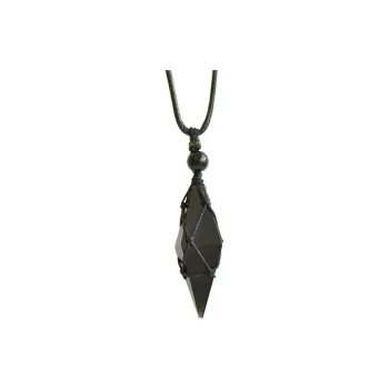 Red All Year Round Obsidian Pendants Men's