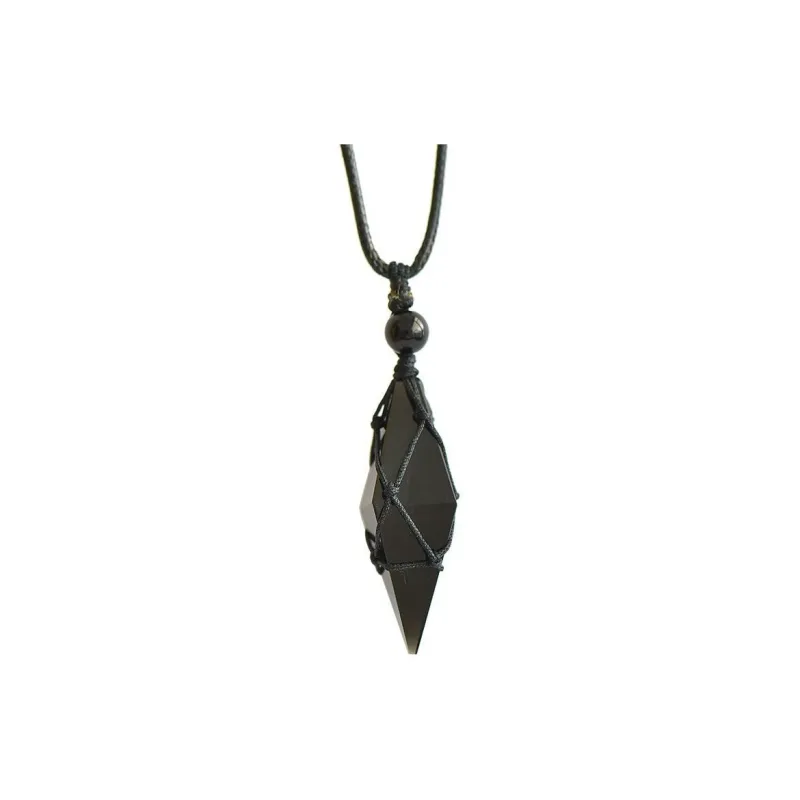 Red All Year Round Obsidian Pendants Men's-0