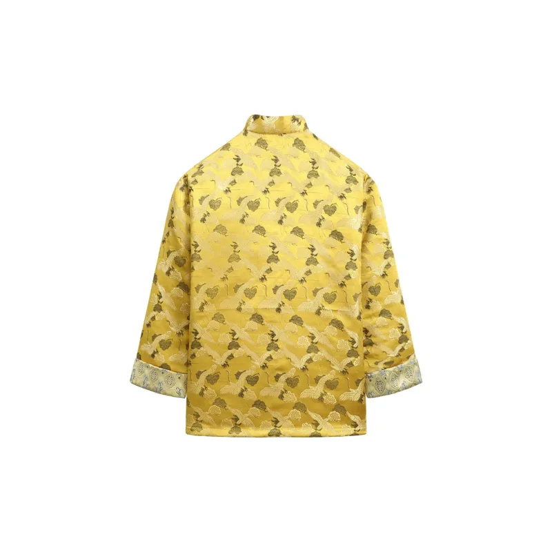 XUANSHENG Puffer Jacket Men's Yellow-1