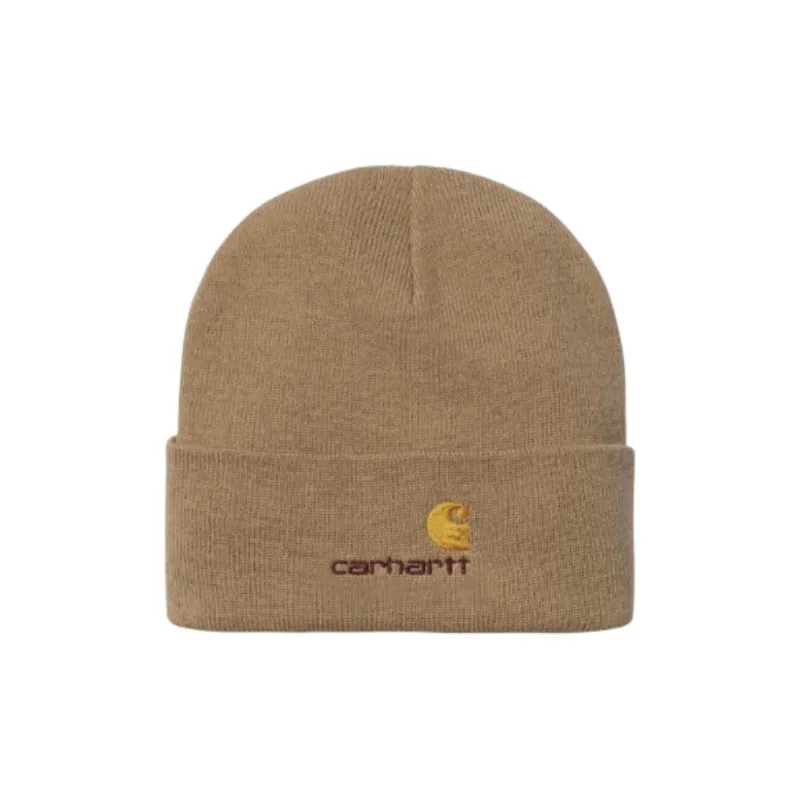 Carhartt WIP American Script Logo Embroidered Beanie-0