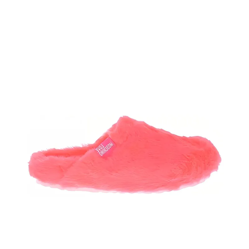 LOVE MOSCHINO Wrap-toe Slippers Women's Pink-1