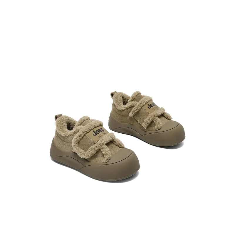 Jeep Anti Slip Wear Resistant Kids Lifestyle Shoes Light Coffee Kids'-4