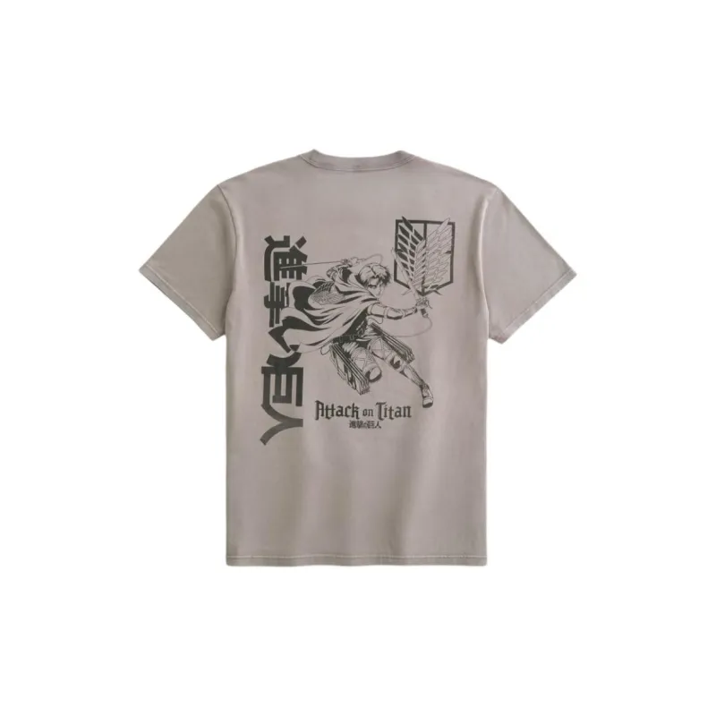 Hollister T-Shirt Men's Light Brown-1