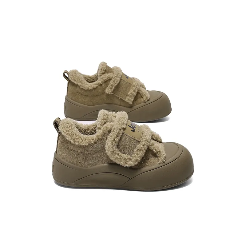 Jeep Anti Slip Wear Resistant Kids Lifestyle Shoes Light Coffee Kids'-5
