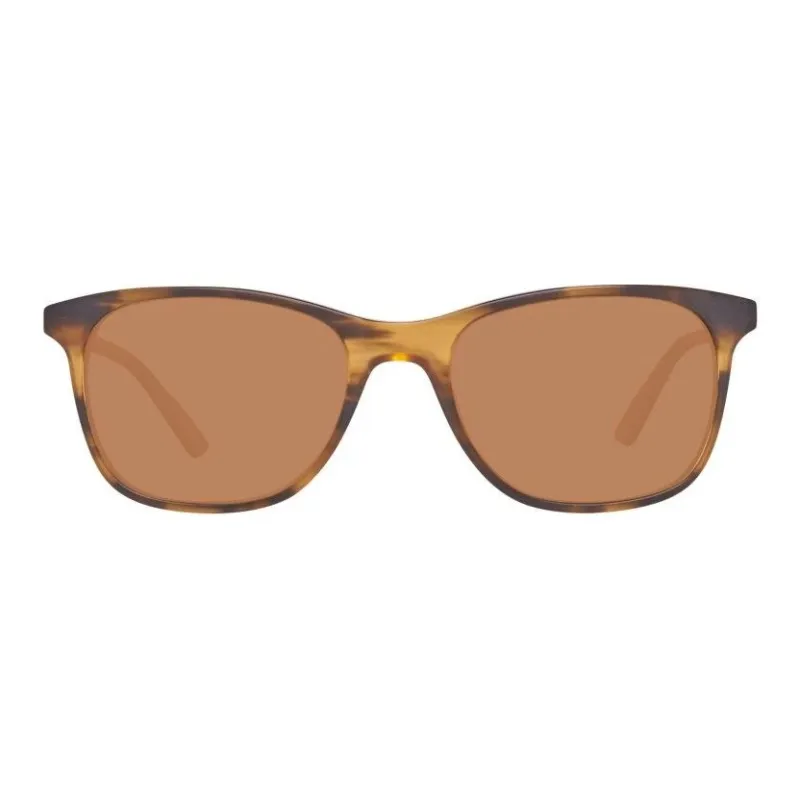 HELLY HANSEN Plastic Square Sunglasses Women's Brown-2