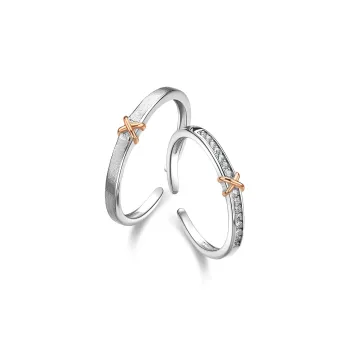 ME LUXE 925 Sterling Silver Ring Everyday Versatile Holiday And Greeting Gift Unisex