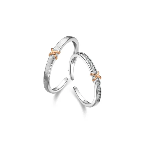 ME LUXE 925 Sterling Silver Ring Everyday Versatile Holiday And Greeting Gift Unisex