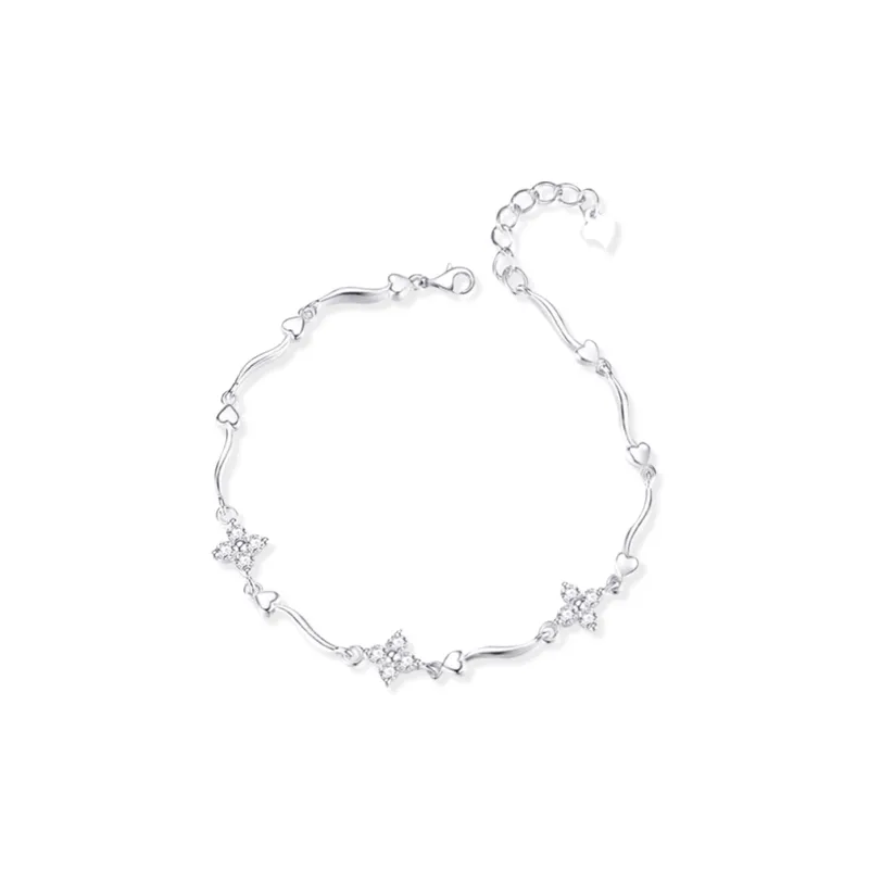 STQ S925 Silver Bracelets Women's-0