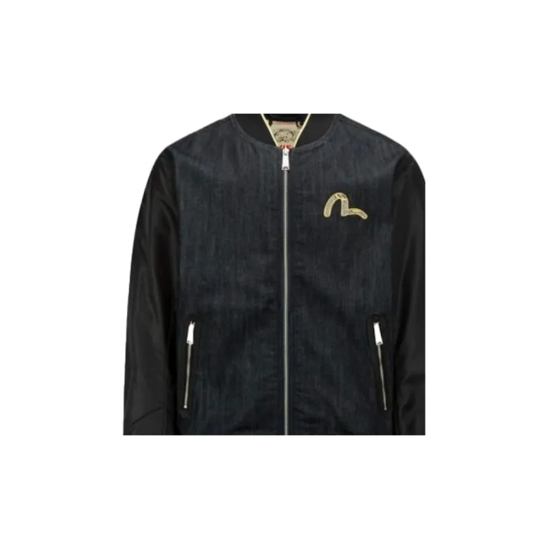 EVISU Jackets Men Denim Blue/Black-5