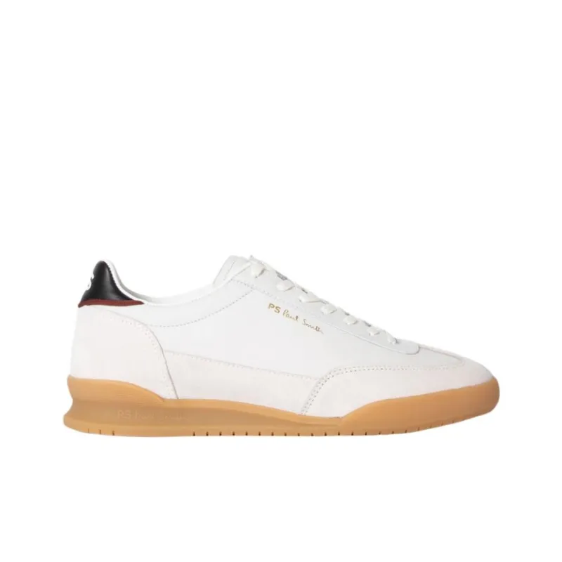 Paul Smith Low Top Stylish Skateboarding Shoes Men's White-1