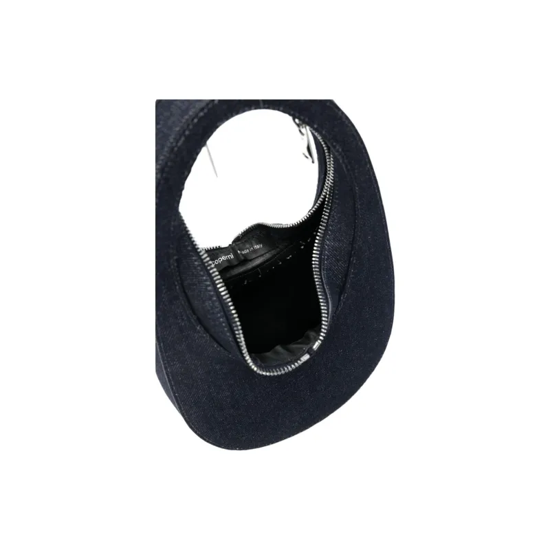 COPERNI Denim Shoulder Bag, Crossbody Bag, Handbag Mini Women's Dark Blue-3