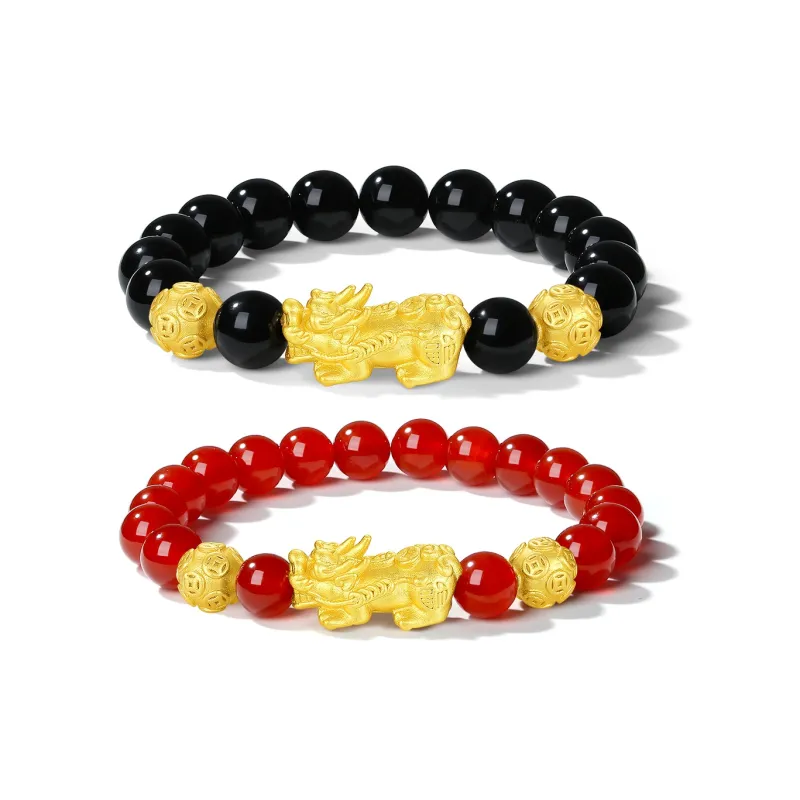 PUTUOSHANWENCHUANG Agate Bracelets Unisex-11