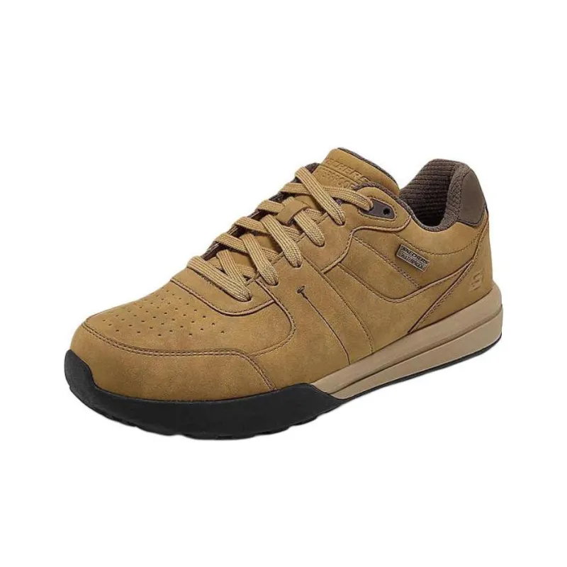 Skechers SKECHERS MENS USA Anti Slip Wear Resistant Low Top Casual Shoes Men's Wheat Yellow-2