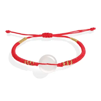 Lao Feng Xiang Hetian Jade Bracelets White Jade/Pale Greenish White Jade Women's