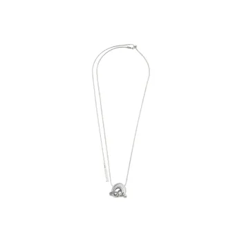 Juunngle Lab White Gold Plated Copper Necklaces Women's
