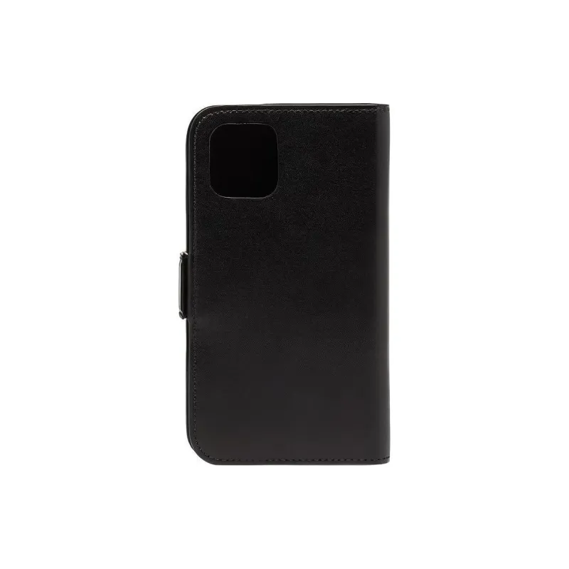 FERRAGAMO Vara Calfskin Cell Phone Pouch Women's Black-1