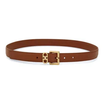 Ferragamo Gancini plaque Belt