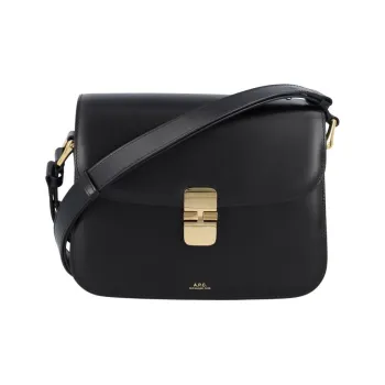A.P.C Grace Foldover Top Shoulder Bag