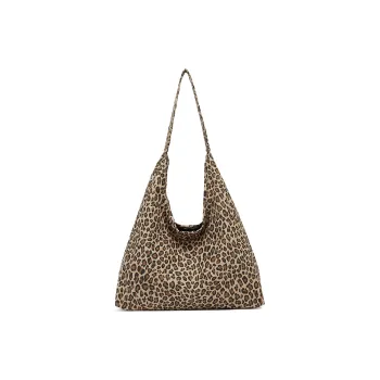 ST&SAT Fabric Tote Bag, Shoulder Bag Regular Women's Khaki