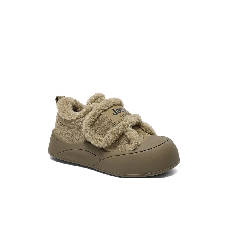 Jeep Anti Slip Wear Resistant Kids Lifestyle Shoes Light Coffee Kids'-3