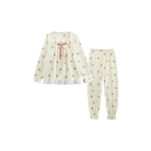 Sleeping Beauty Pajama Set Women's Multicolor