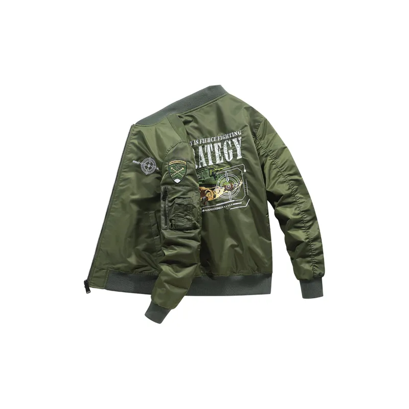 TREK&TRAVEL Baseball Jacket Men's-2
