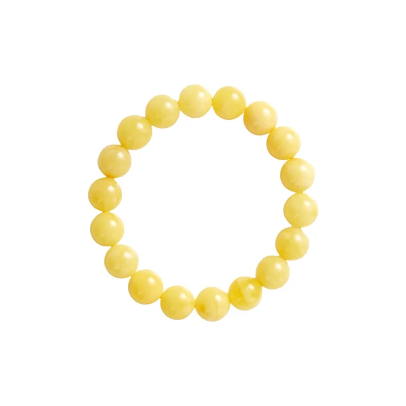 Abby's Wonderland Beeswax Beaded Bracelet Rich And Full Warm To The Touch Ornamental And Decorative Unisex-1