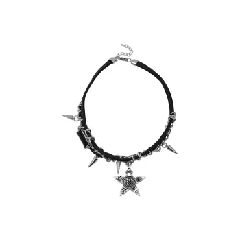 KING OF BLING Titanium Leather Necklaces Unisex Year Of The Snake Good Luck