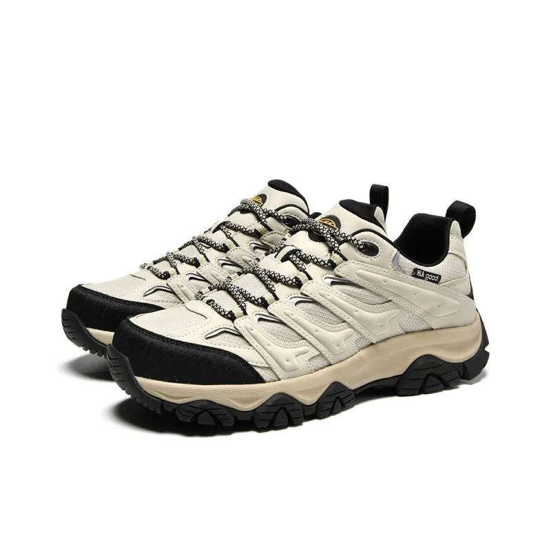 HLA Work Boots Men Low Top Black/Gray/Sand-11