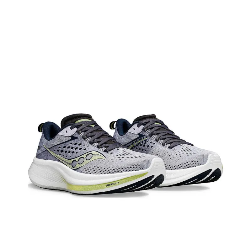 Saucony Anti Slip Wear Resistant Low Top Casual Running Shoes Women's Marine Blue-2