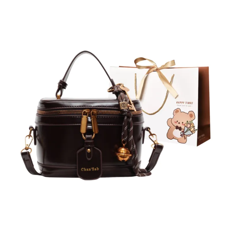 ERANGBEAR PU Shoulder Bag, Crossbody Bag, Handbag Regular Women's Multicolor-4