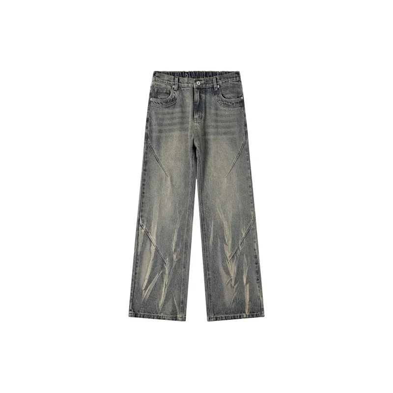 PAINT STAIN Jeans Unisex-7
