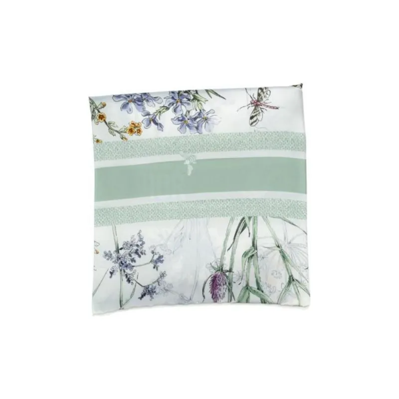 DIOR Silk Scarves Women's Light Green-1