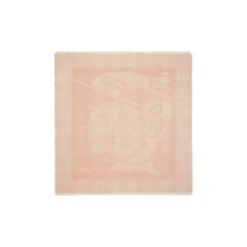Burberry Wool, Polyamide Knit Scarves Women's Pink