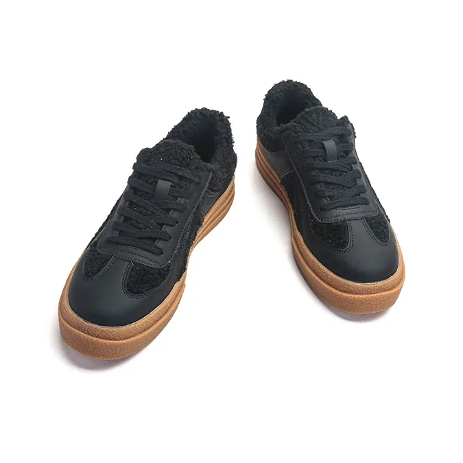 Jifffly Warm Height Increasing Low-Top Skateboard Shoes Unisex-10