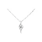 Cupid Necklace[Sunflower Seeds Arrow Chain]White Zircon