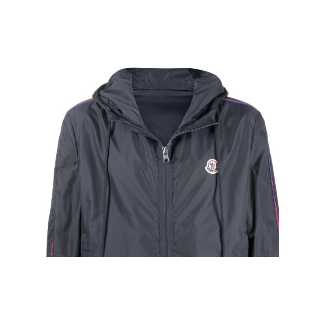 MONCLER【HATTAB】 NEW Moncler Hattab Logo-Appliquéd Shell Hooded Jacket in