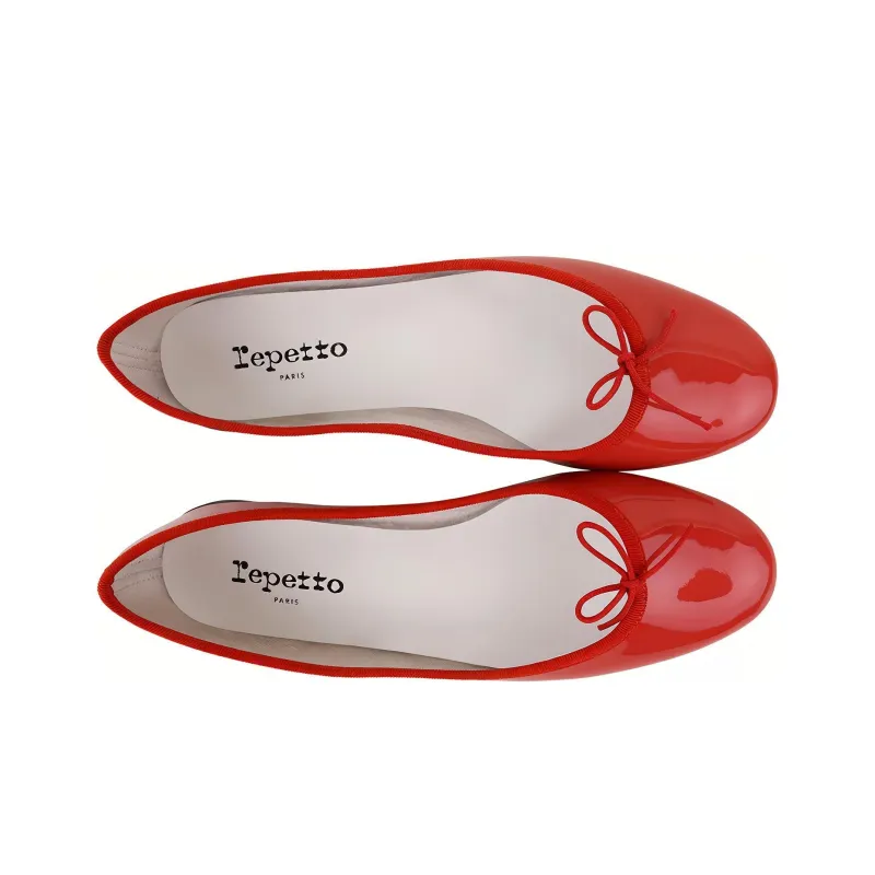 Repetto Cendrillon Flat Shoes Women's Red-3